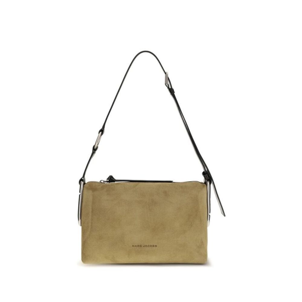 Marc Jacobs Beige Suede Leather Shoulder Women's Bag